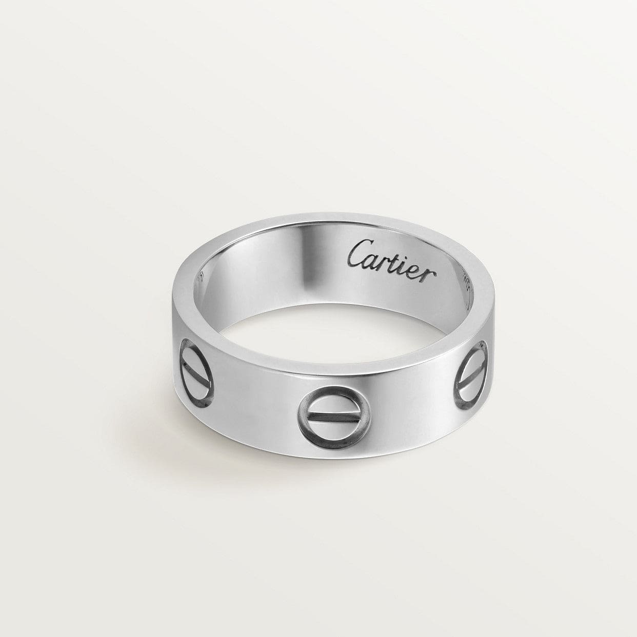18K Cartier Love Wedding 6mm Ring