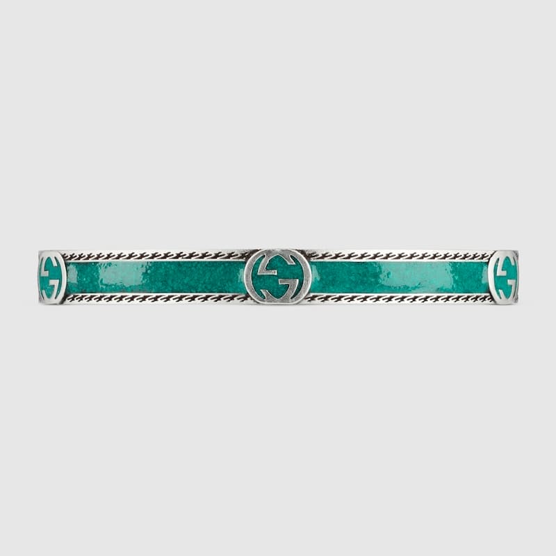 Double G Interlocking G Bangle Bracelet