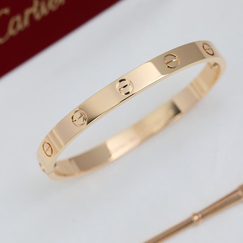 18K Rose Gold Love Bracelet