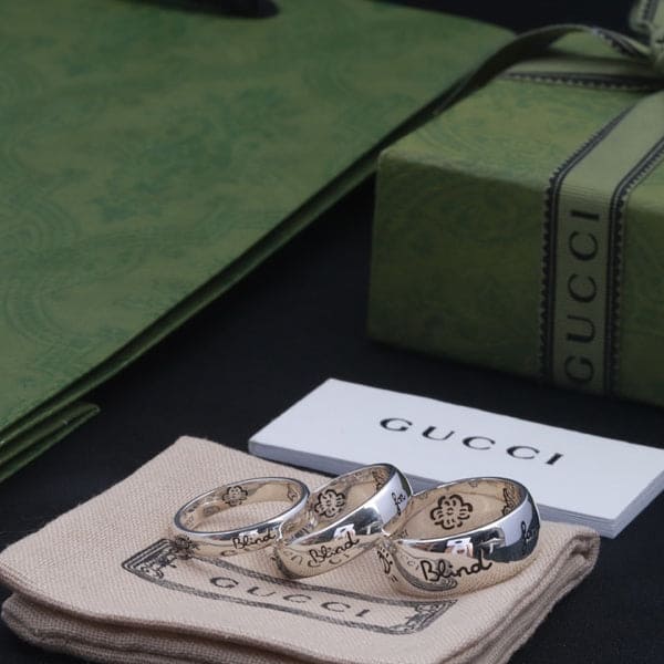Double G Blind For Love Ring