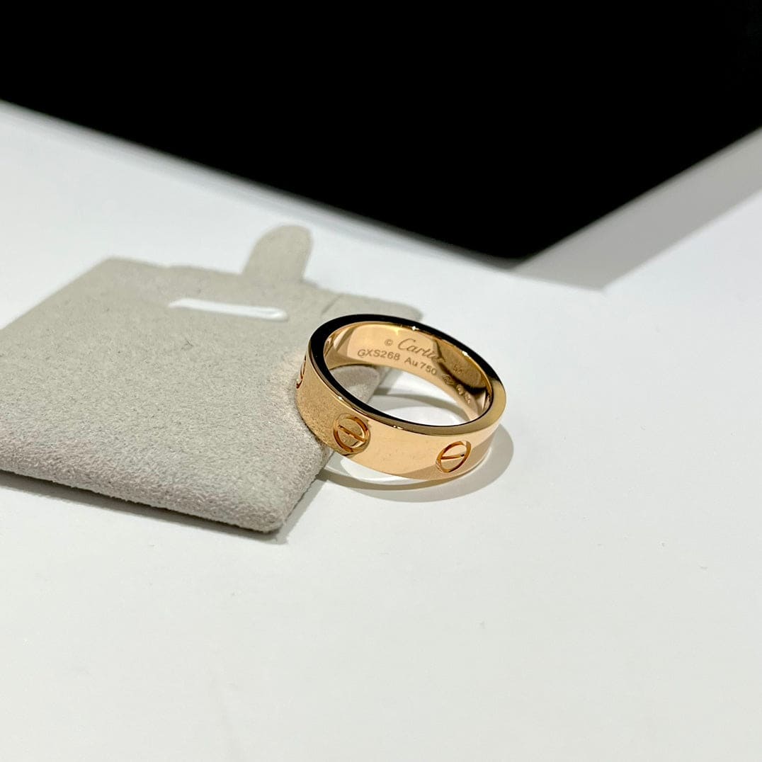 18K Love Wedding 6mm Ring