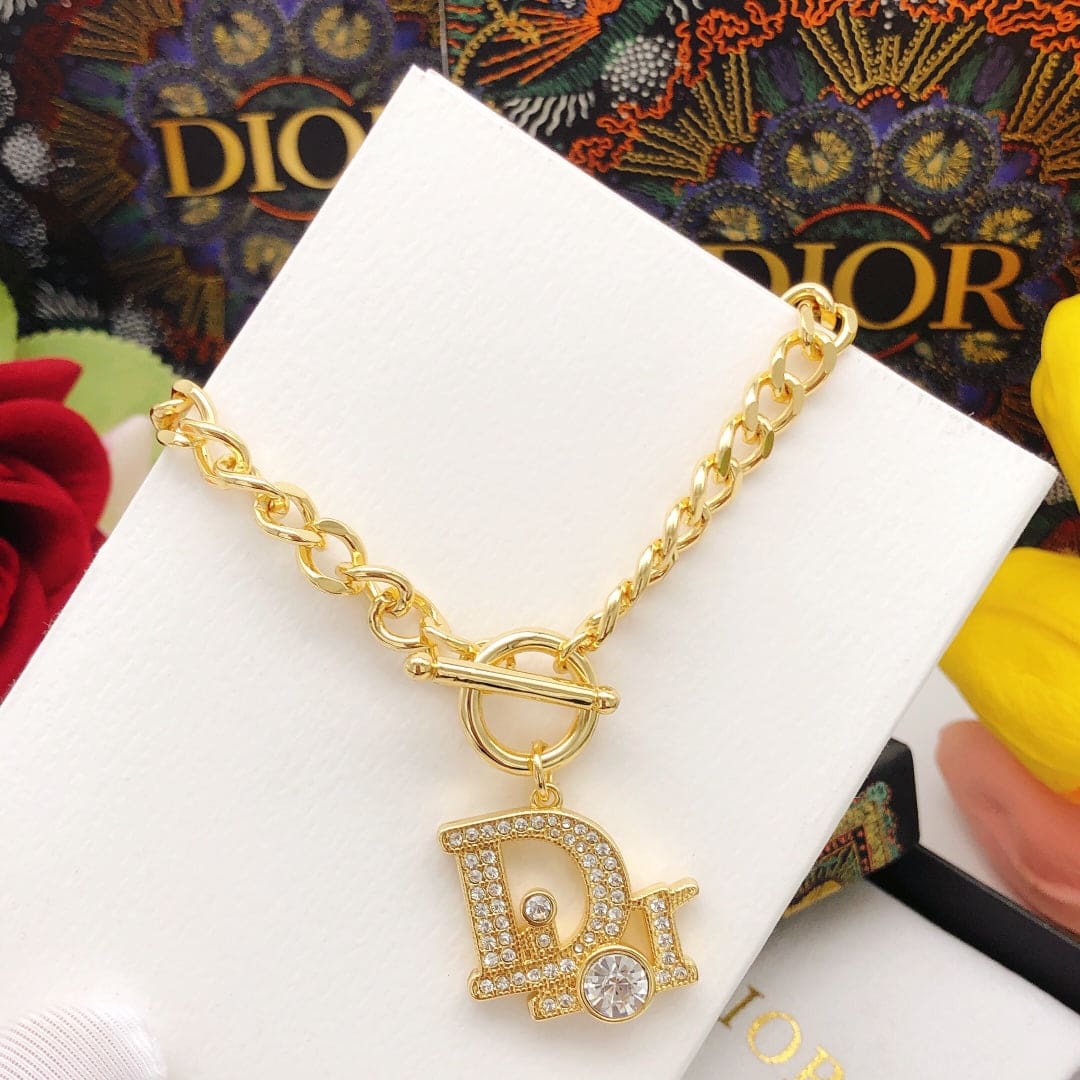18K CD Diamonds Chain Bracelet