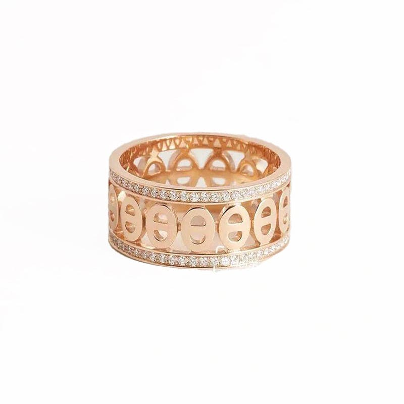 18K Hermes D'ancre Divine Ring