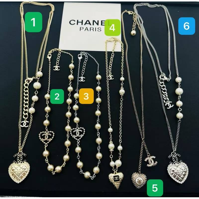 18K CC Pearl Necklace Collection Three