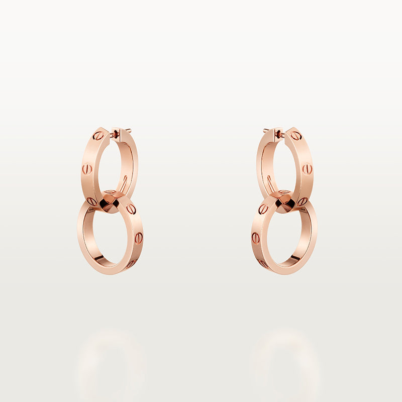18K Love Earrings