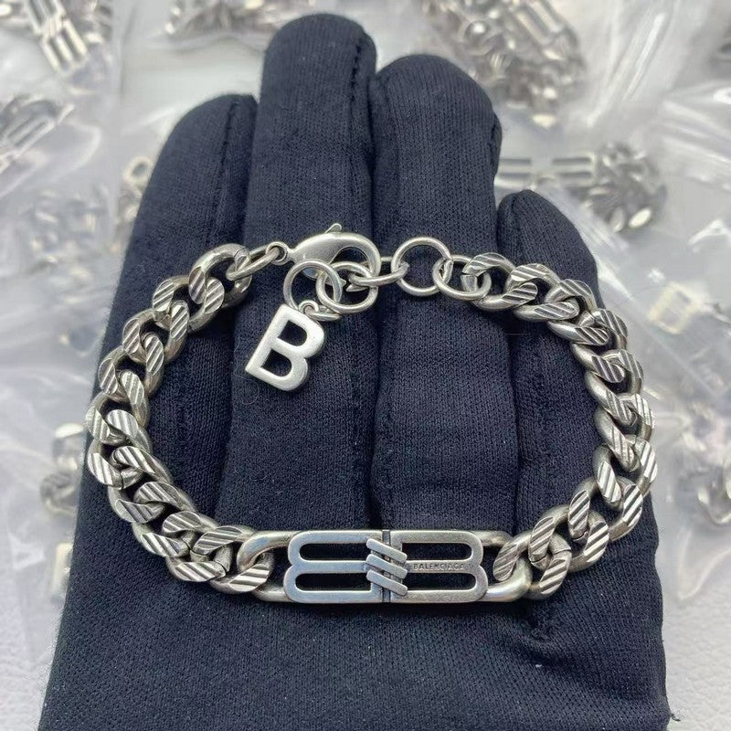 18K BB Gold Chain Bracelet