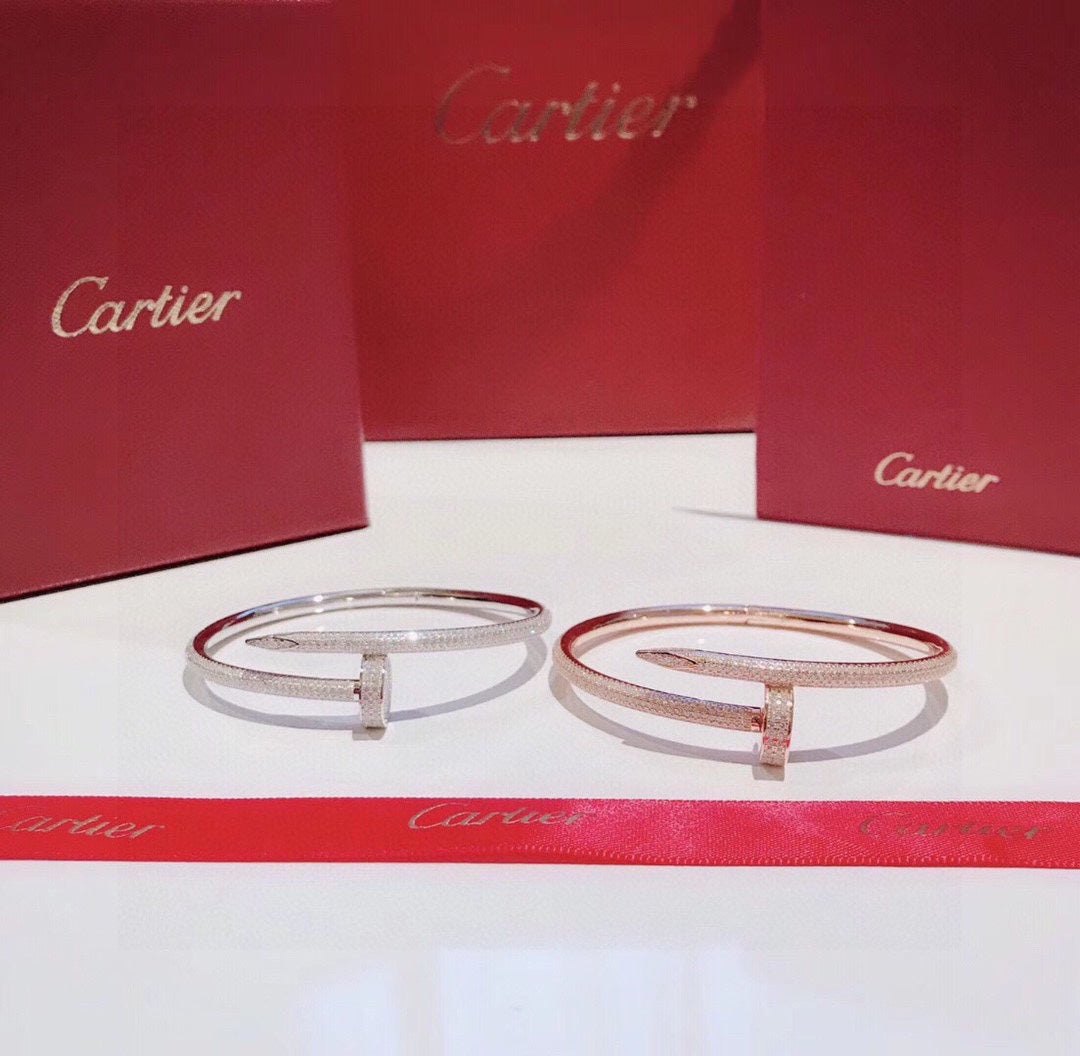 18K Juste Un Clou Diamonds Bracelet