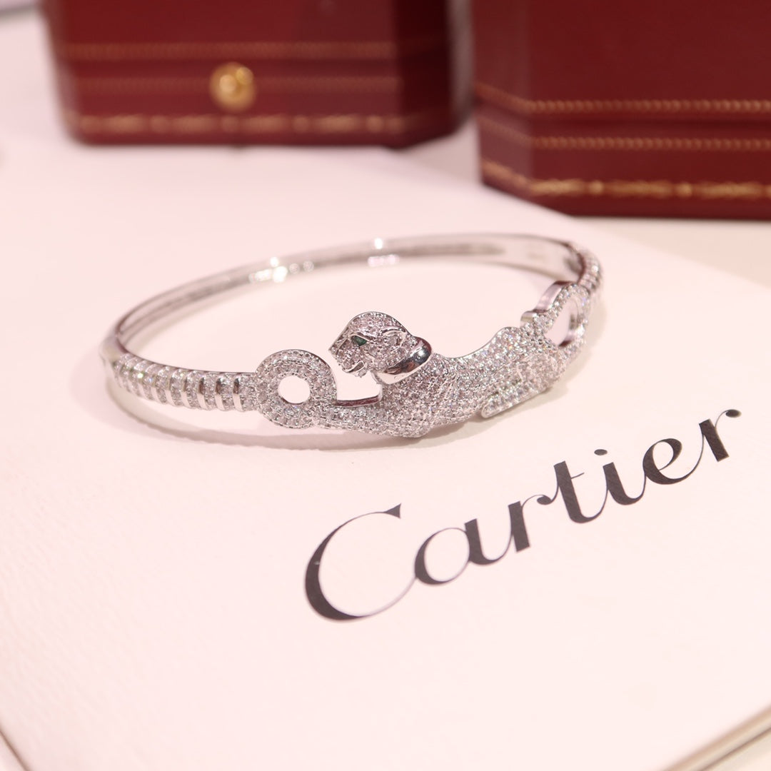 18K Panthère De Diamonds Bracelet