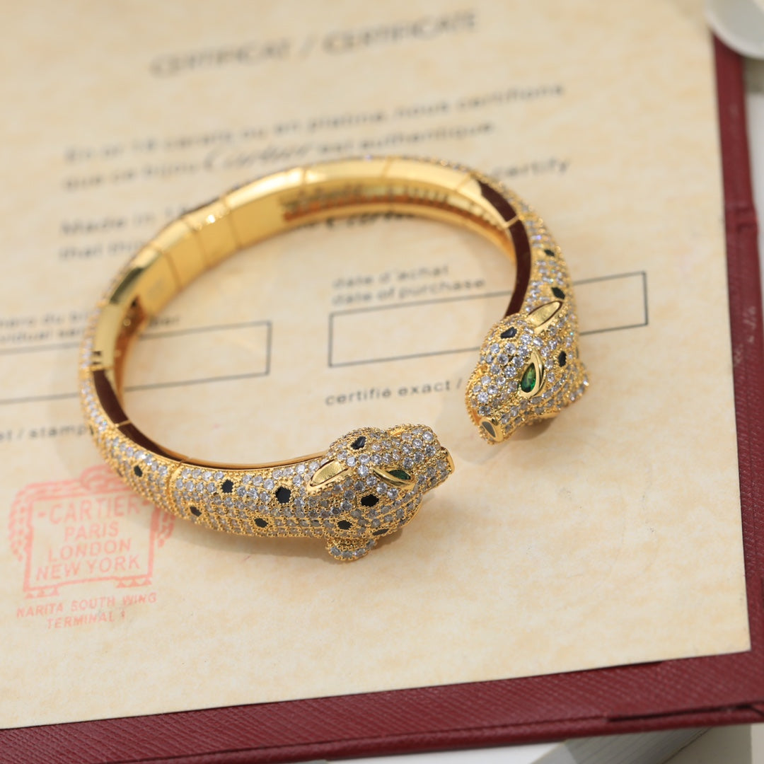 18K Panthère De Diamond Bracelet