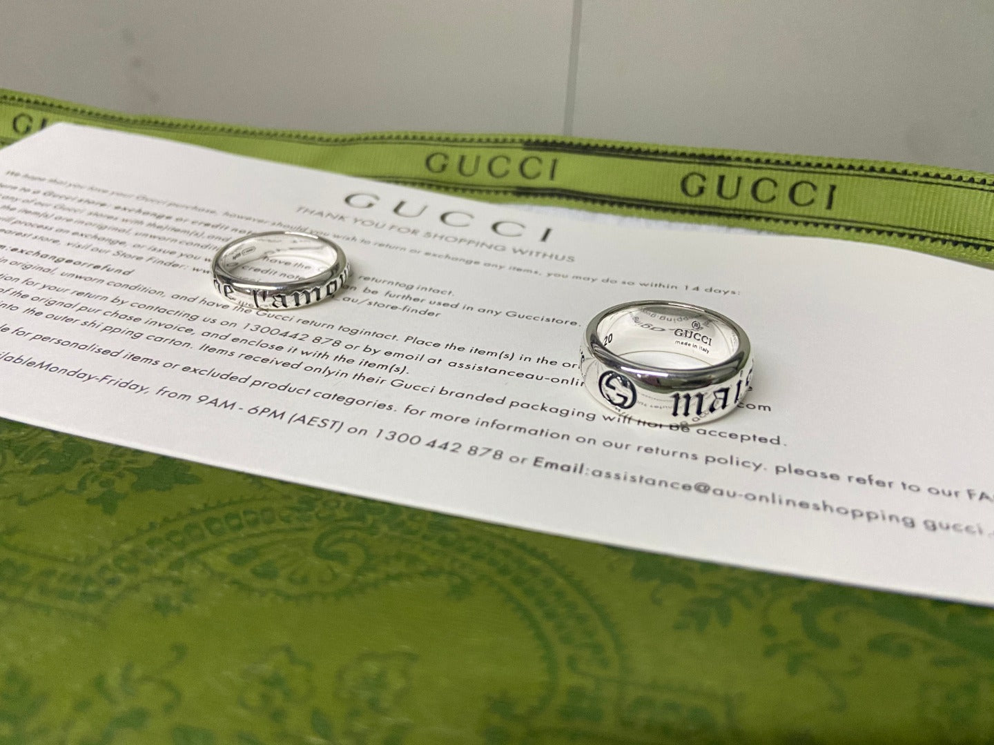 Double G Maison de l'Amour Ring