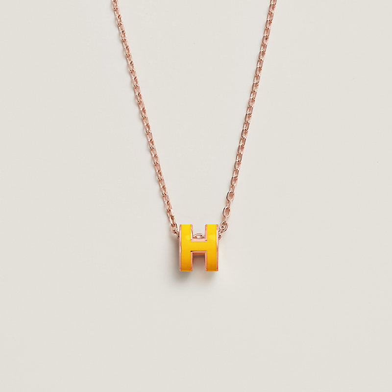 Collier jaune Mini Pop H 18 carats