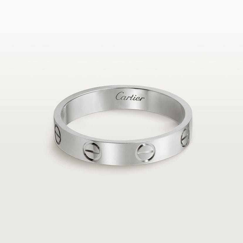 18K Cartier Love Wedding 4mm Ring