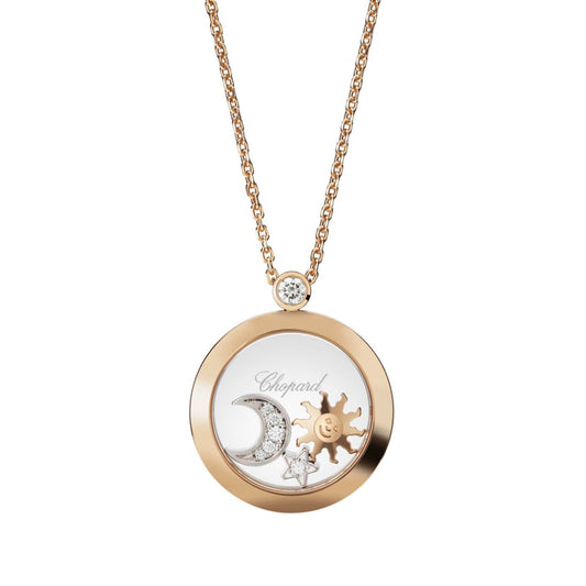 18K Happy Diamonds Pendant Necklace