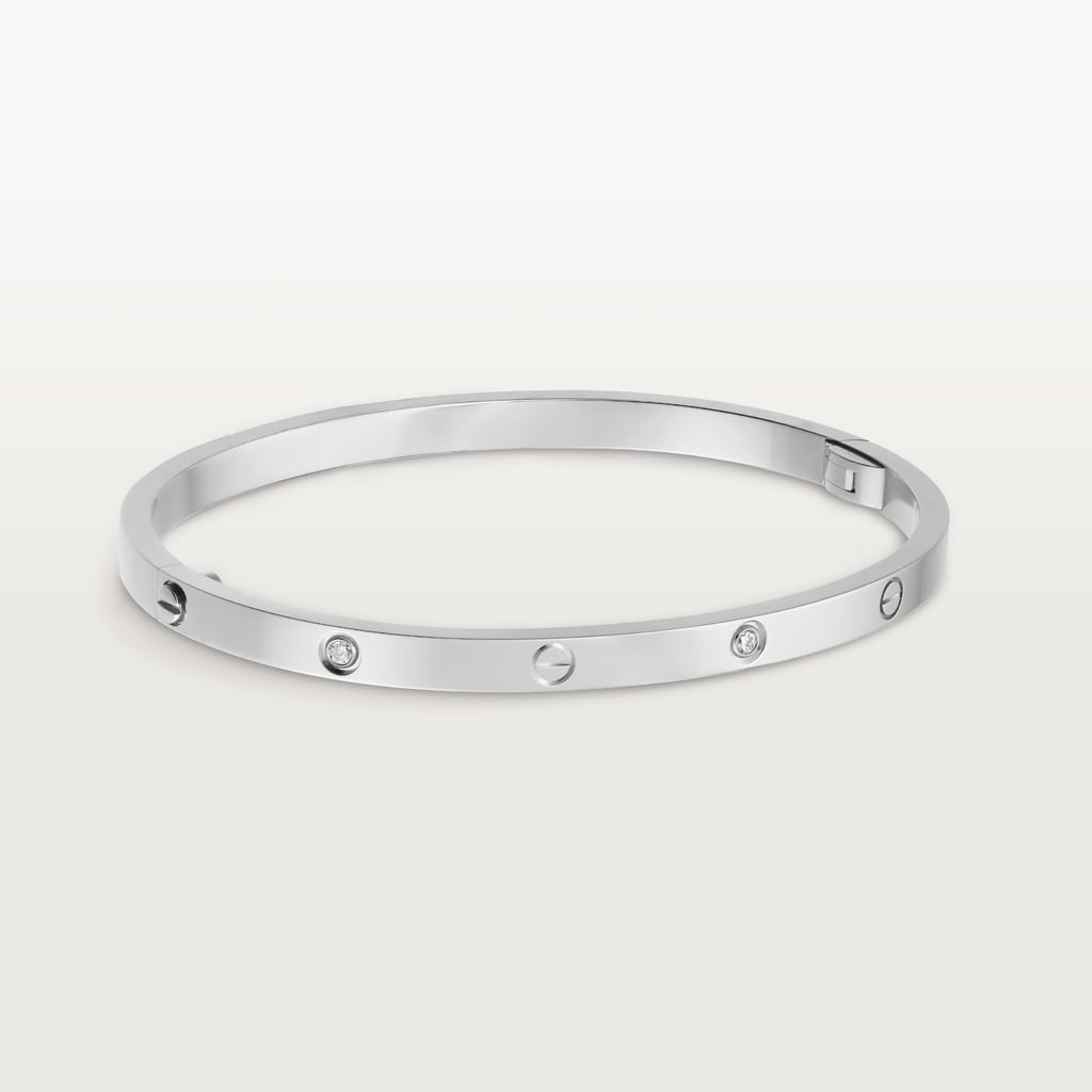 18K Cartier Love Six Diamonds Small Bracelet