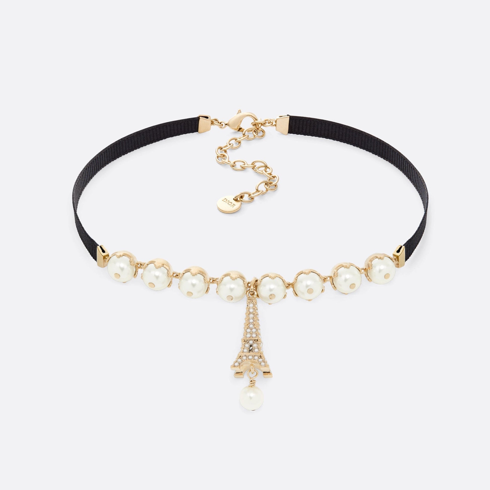 18K Dior Plan De Paris Choker Necklace