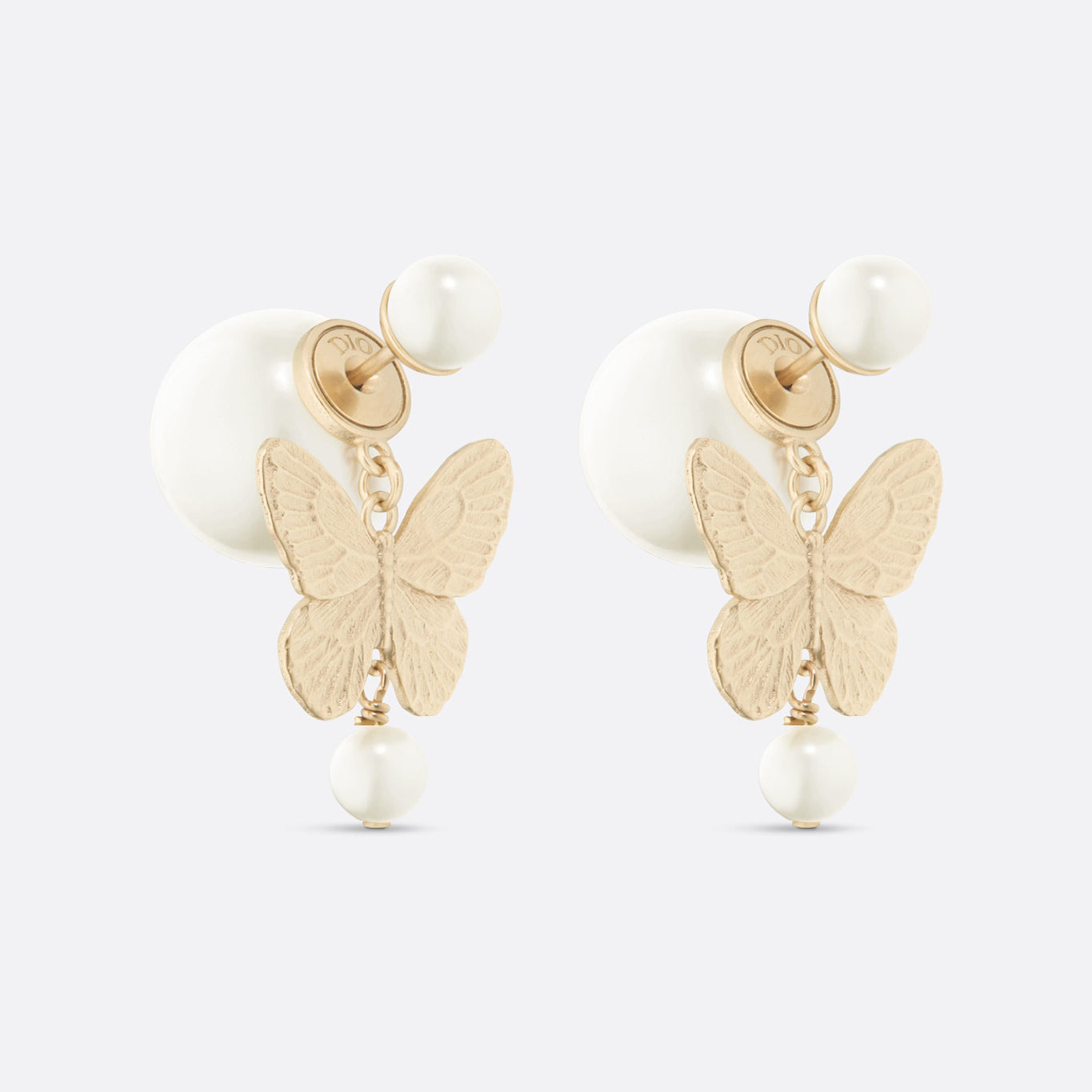 18K Dior Tribales Pearl Earrings