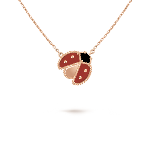 18K Van Cleef & Arpels Lucky Spring Pendant Necklace