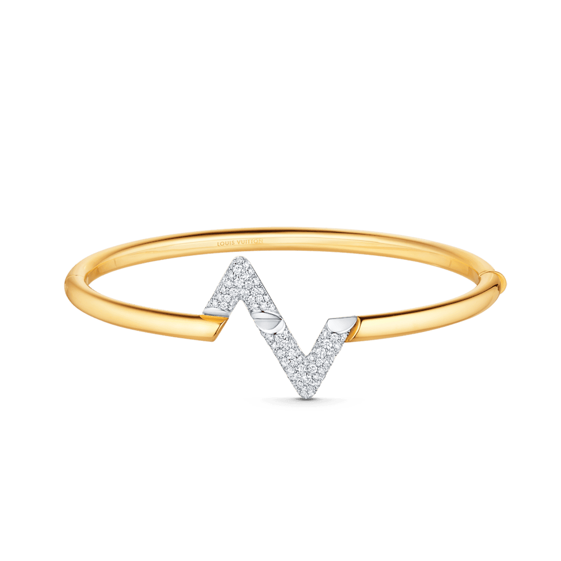 18K Louis Volt Upside Down Bracelet