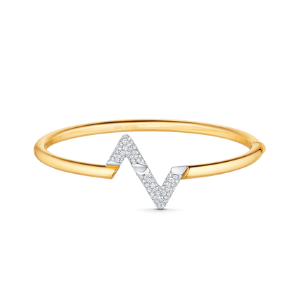 18K Louis Volt Upside Down Bracelet