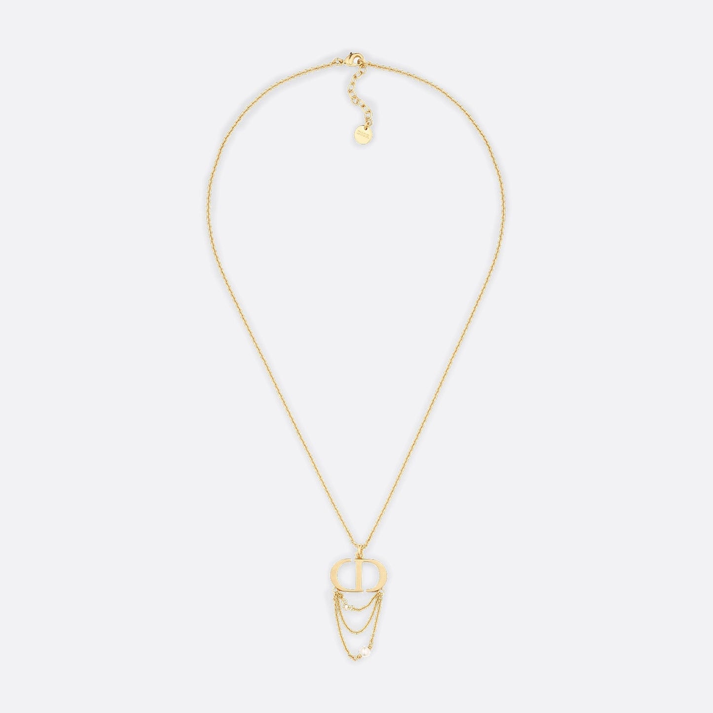 18K Dior Petit CD Necklace