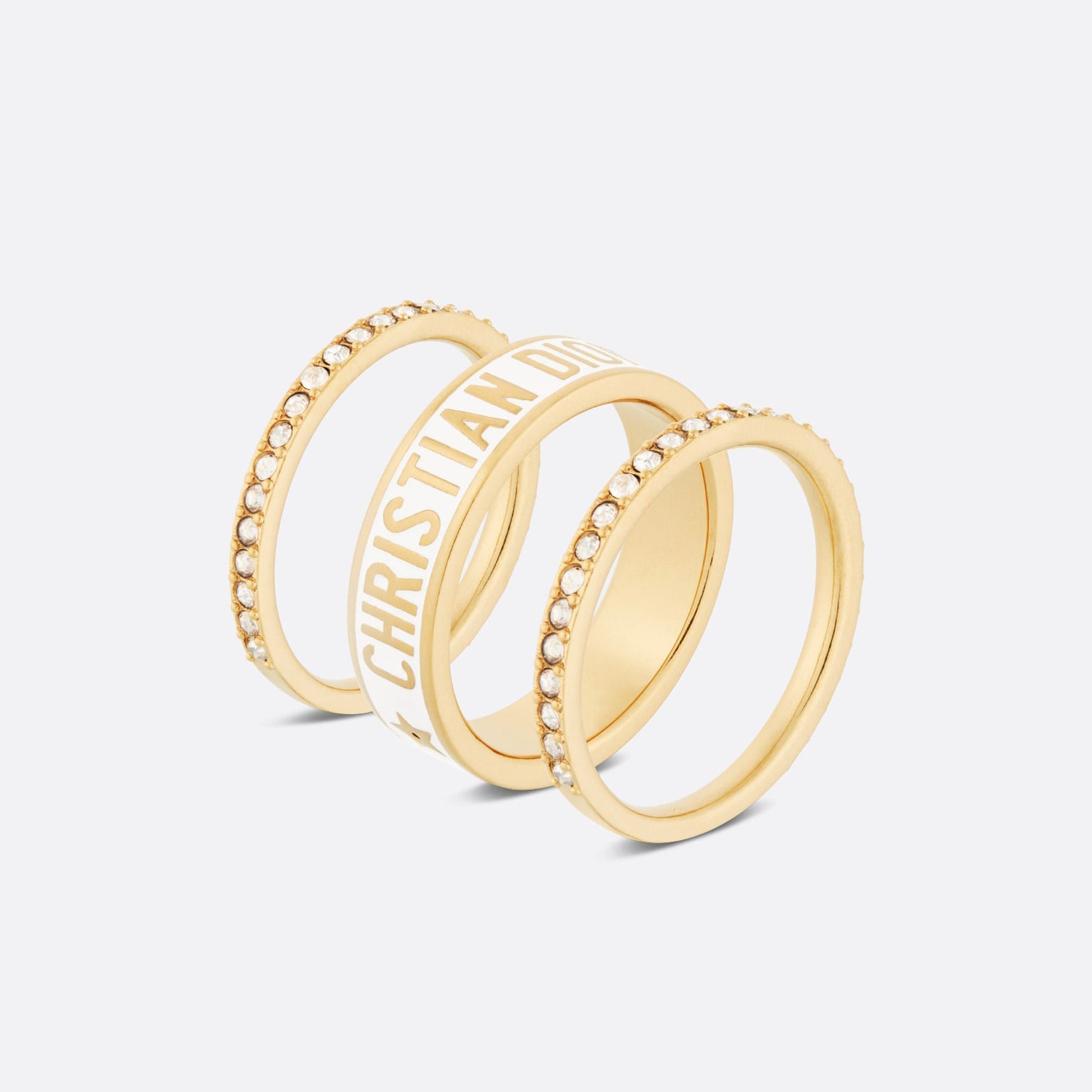 18K Dior Code Ring Set