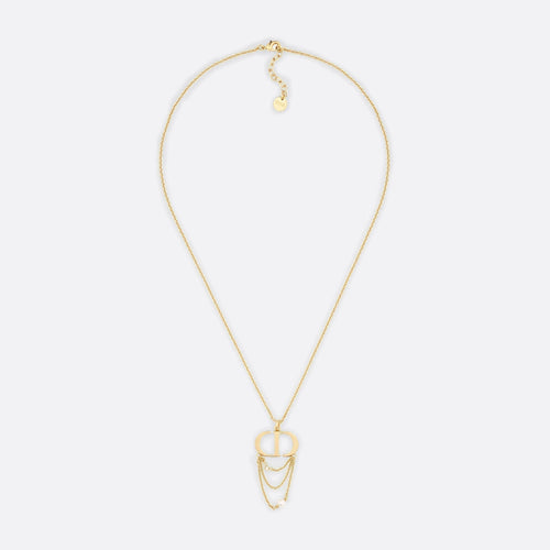 18K Dior Petit CD Necklace