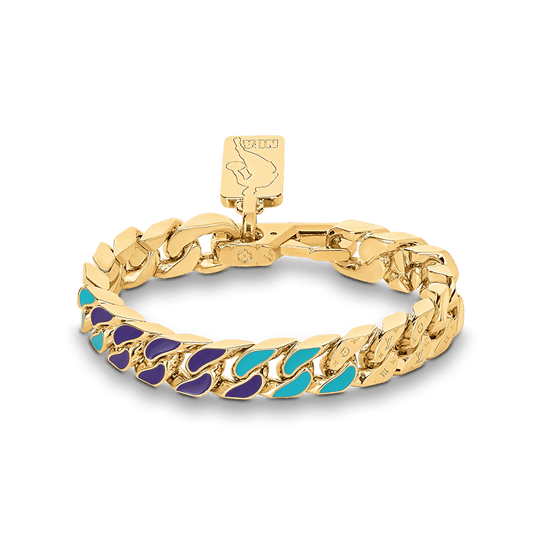 18K Louis NBA Chain Links Bracelet