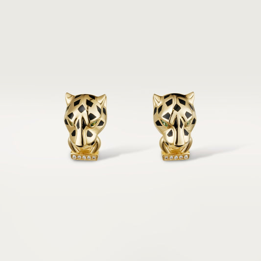 18k Cartier Panthère De Cartier Earrings