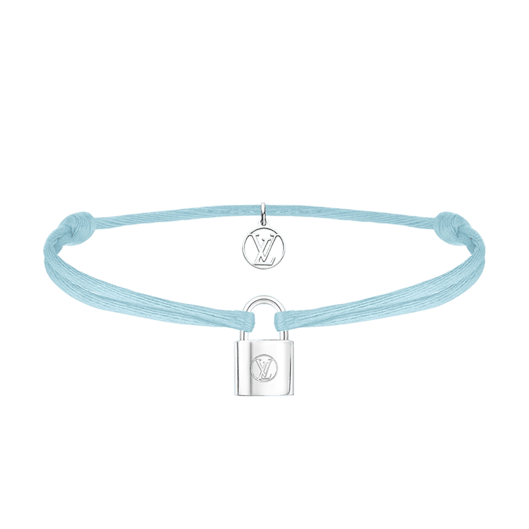 Bracelet Louis en argent 18 carats Lockit X Virgil Abloh