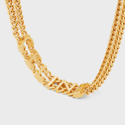 Collier Gourmette Triomphe 18K