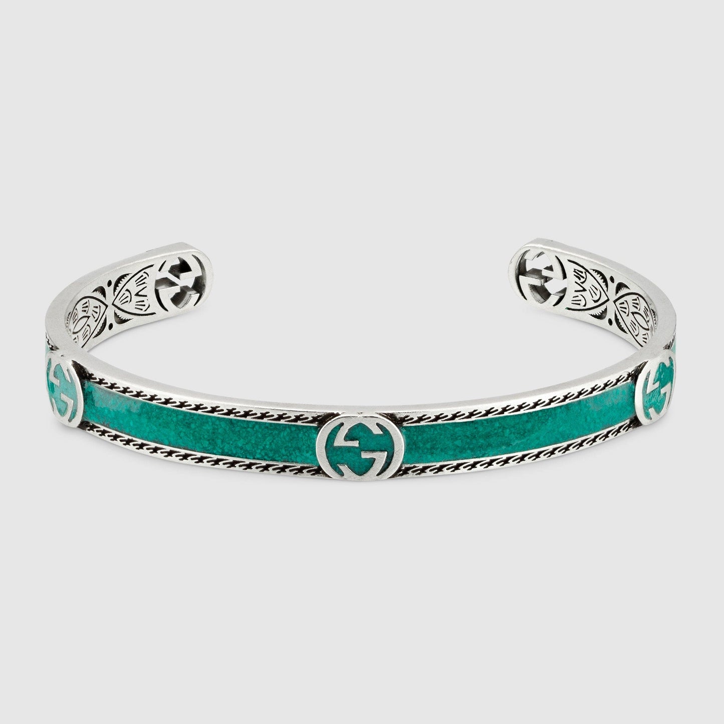 Gucci GG Interlocking G Bangle Bracelet