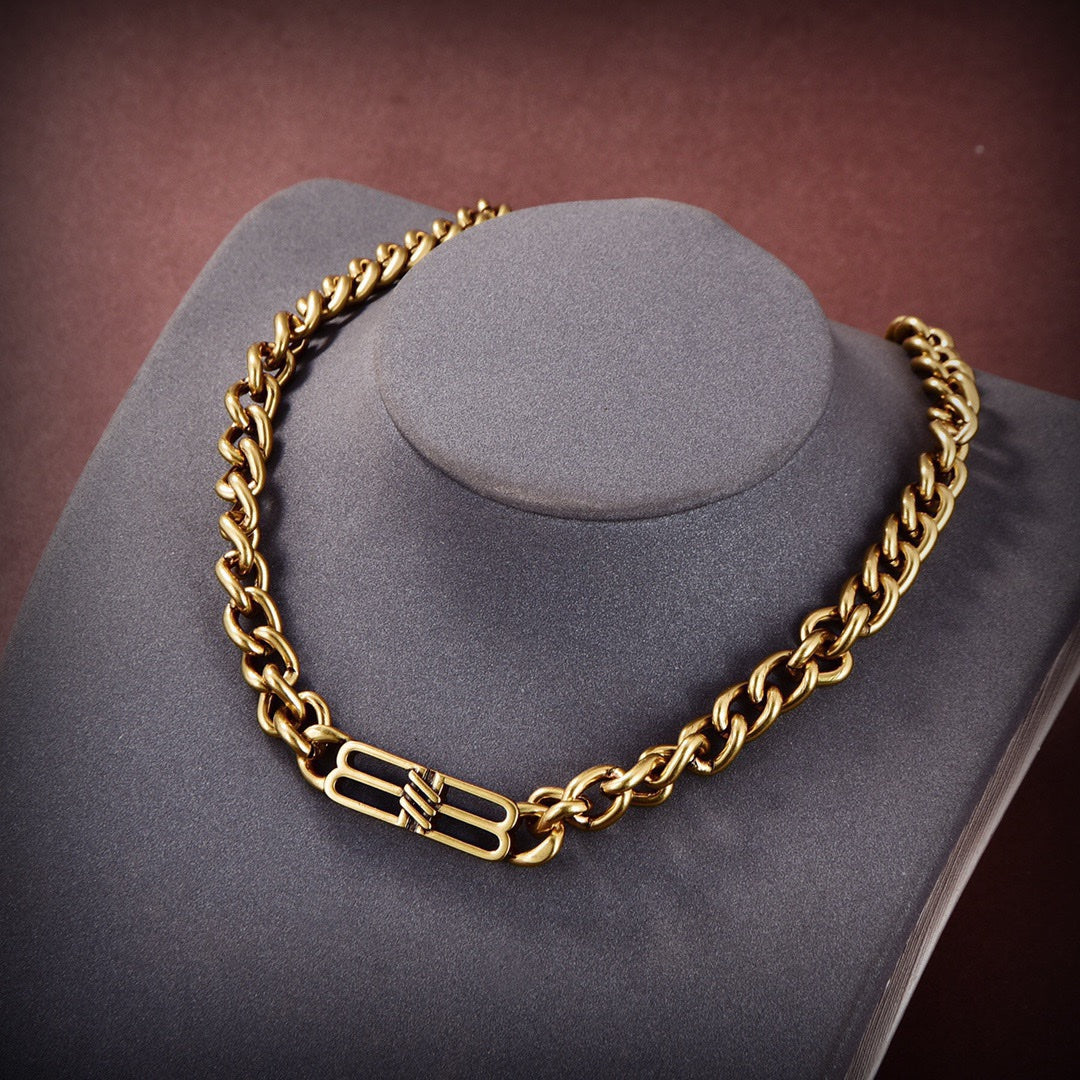 18K BB Icon Chain Necklace