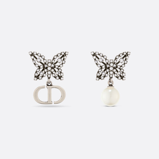 18K Dior Papillon De Nuit Earrings