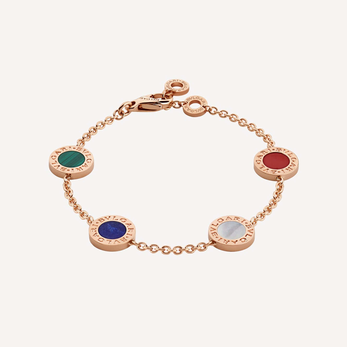 18K Bvlgari Bvlgari Carnelian Bracelet