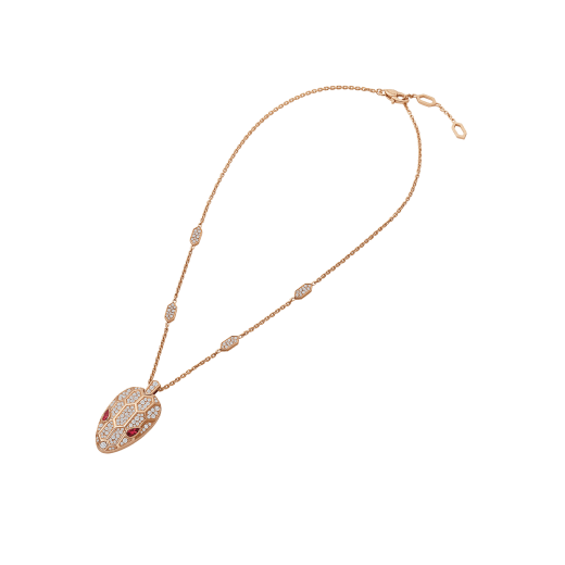 18K BV Serpenti Necklace