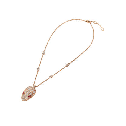 18K BV Serpenti Necklace