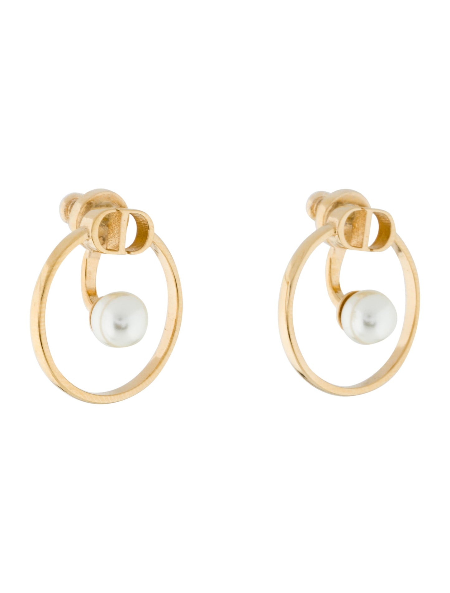 18K CD 30 Montaigne Pearls Earrings