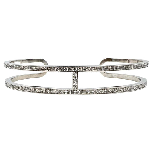 Bracelet Ever Chain D'ancre Cuff Diamond H 18K