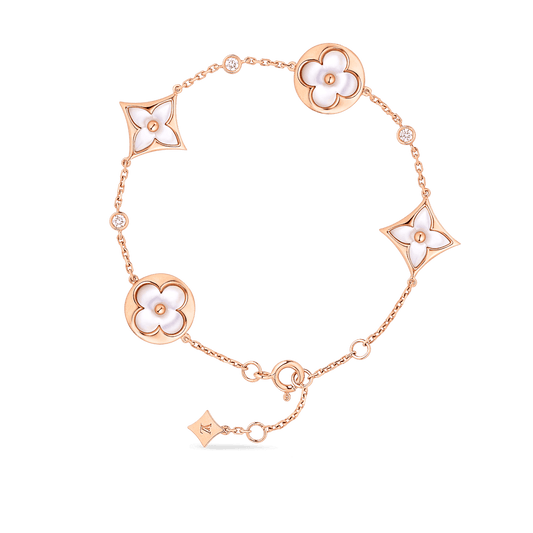 18K Louis Colour Blossom BB Multi-Motif Bracelet