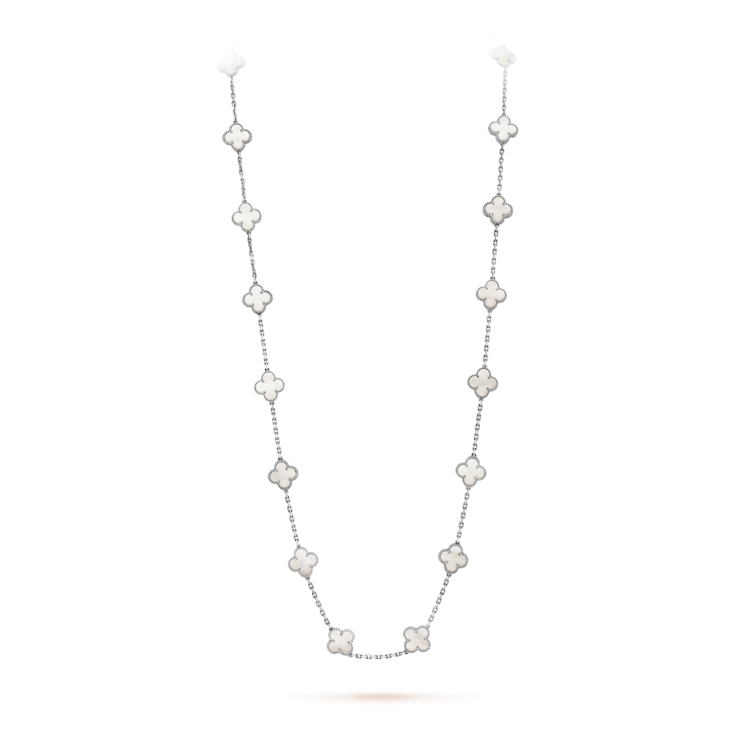 18K Vintage Alhambra 20 Motifs Long Necklace