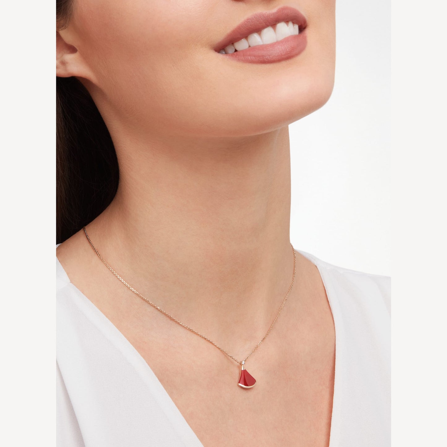 18K BV Divas' Dream Carnelian Necklace