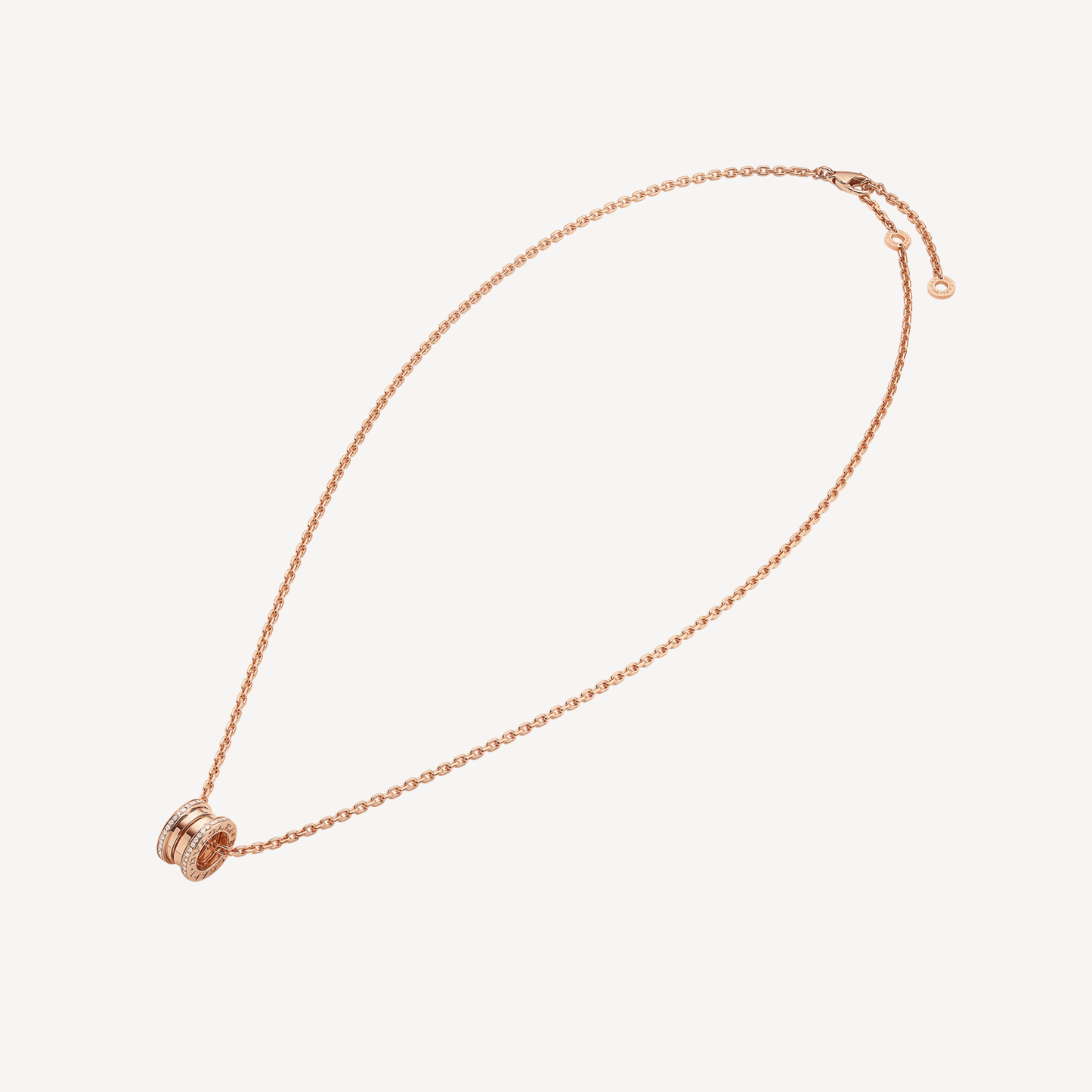 18K B.ZERO1 Pave Diamonds Necklace