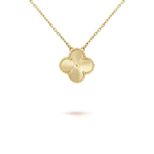 18K Van Cleef & Arpels Vintage Alhambra Pendant Necklace