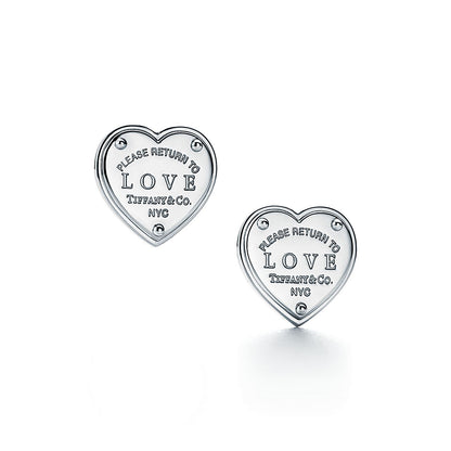 Boucles d'oreilles Retour à Tiffany Love 18 carats