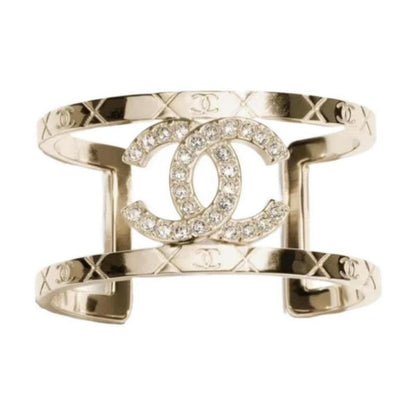 18K CC 2025 Strass Cuff Bracelet