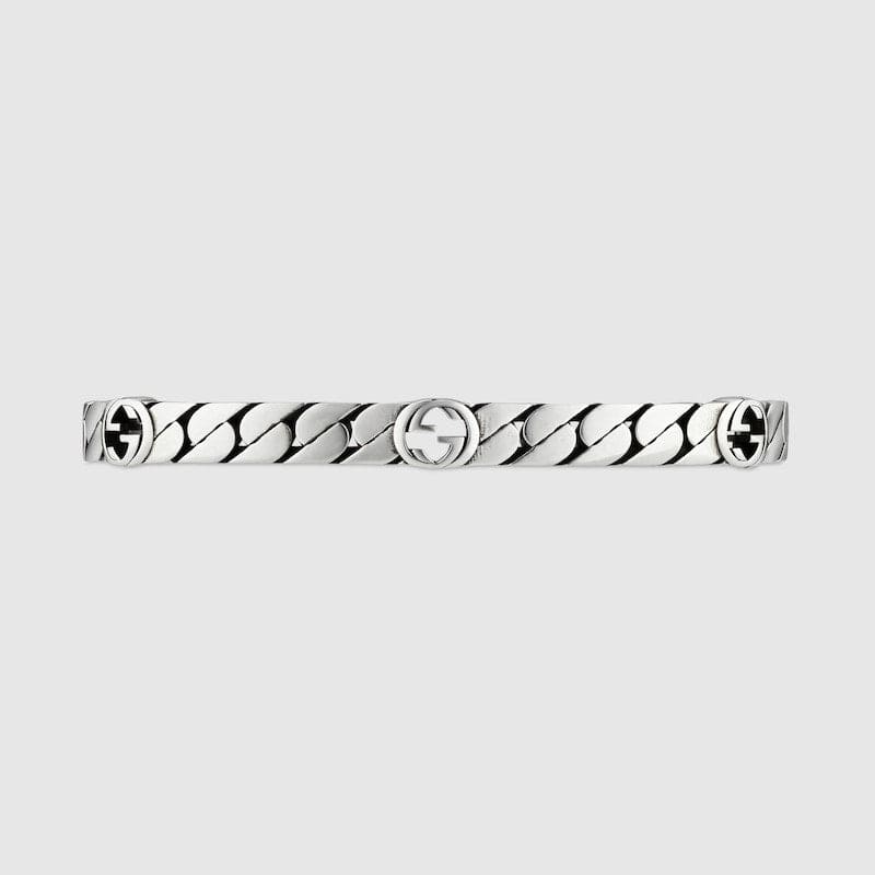 Double G Interlocking G Cuff Bracelet