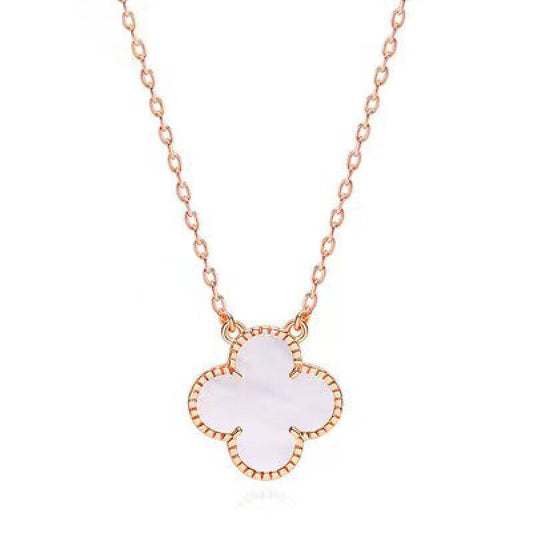 18K Van Cleef & Arpels Magic Alhambra Pink Necklace