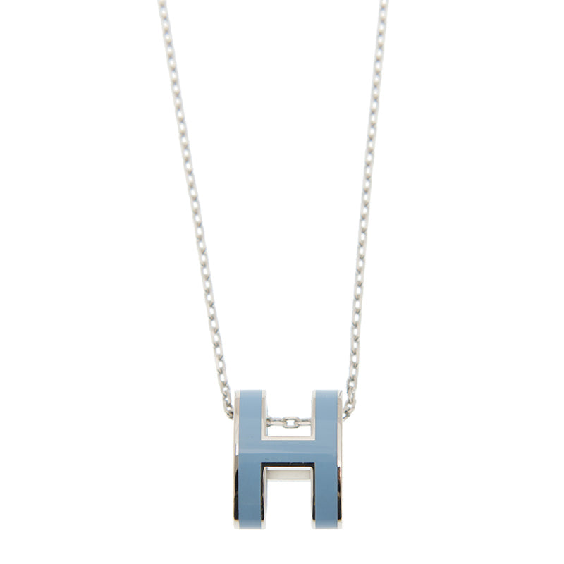 Collier bleu Mini Pop H 18 carats