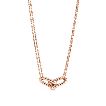 18K T HardWear Double Link Necklace