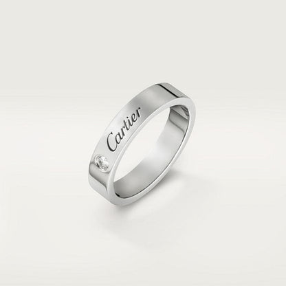 18K C De Wedding Ring